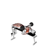 Demostración: Abdominal press con barra