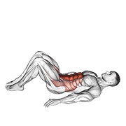 Demostración: Elevación de cadera (flexionado de rodilla)