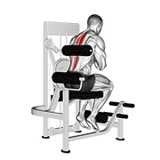 Demostración: Extensión lumbar en máquina