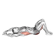 Demostración: Puente pelvic tilt into