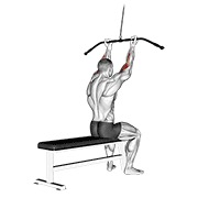 Demostración: Curl de bíceps pulldown en polea