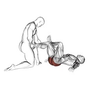 Demostración: Estiramiento gluteus y piriformis acostado asistido