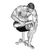 Demostración: Estiramiento piriformis sentado