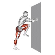 Demostración: Alto de rodilla against en pared
